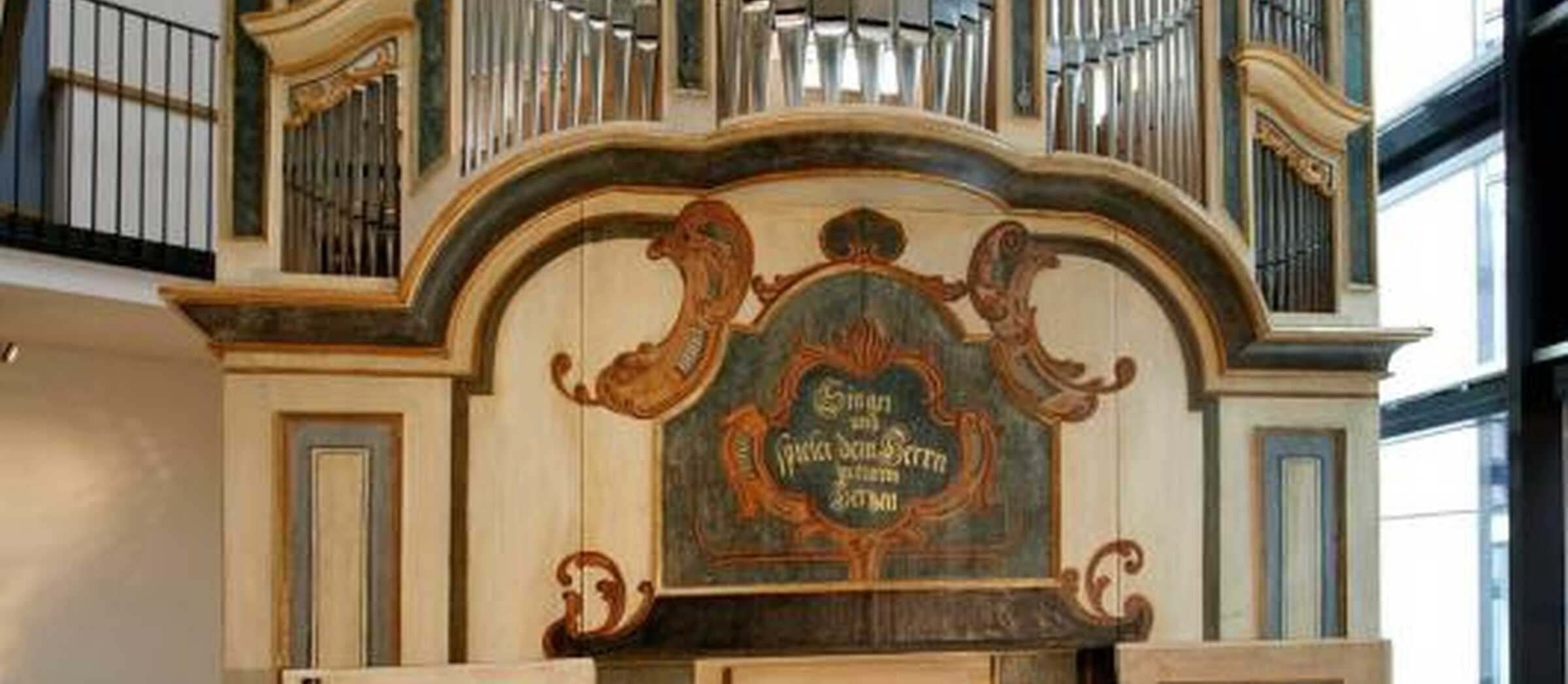 Orgel von Johann Gottlieb Mauer, Foto: ThomasZiegler